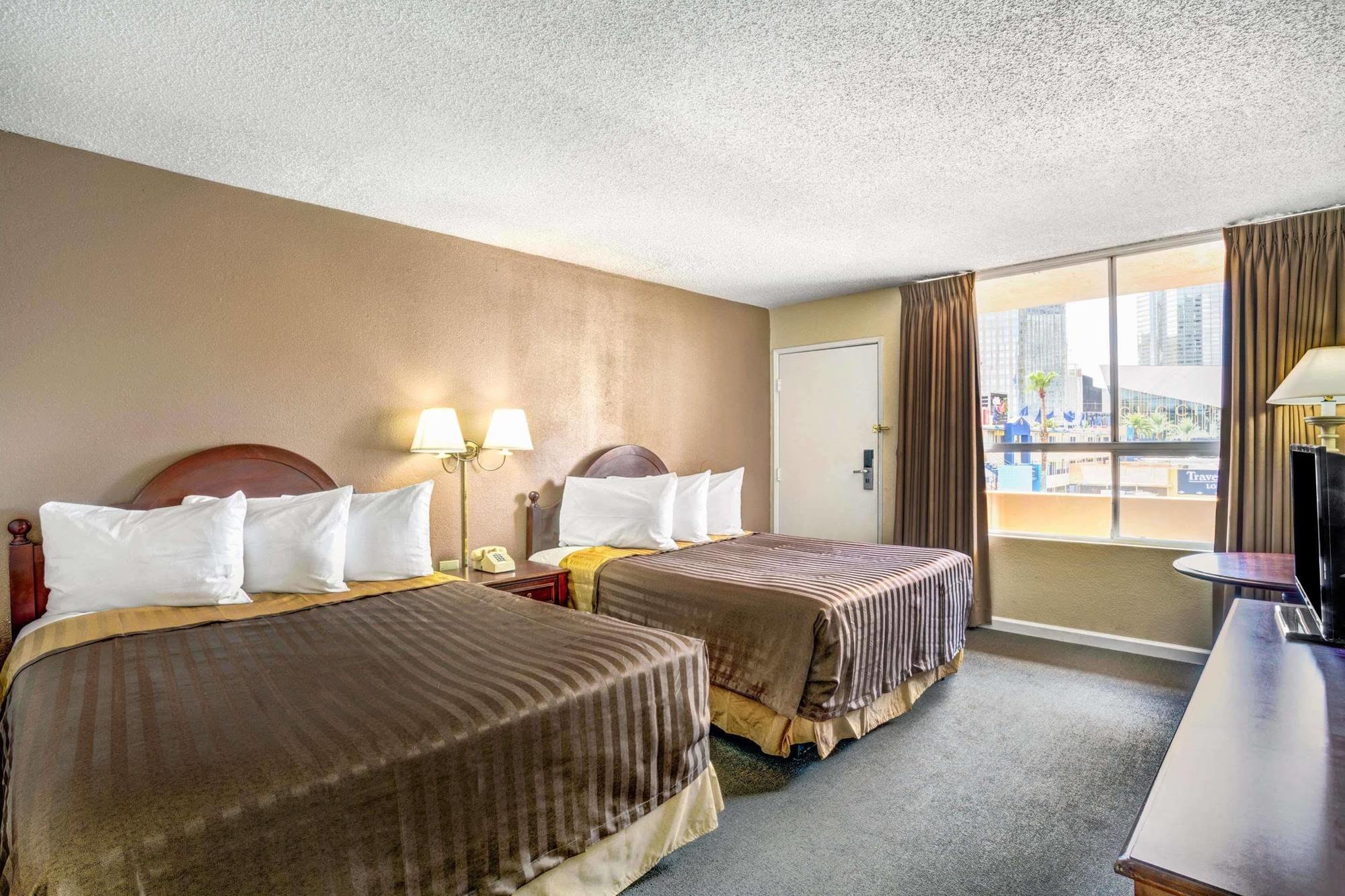 ทราเวลลอดจ์ ลาสเวกัส เซ็นเตอร์ สตริป Motel ภายนอก รูปภาพ