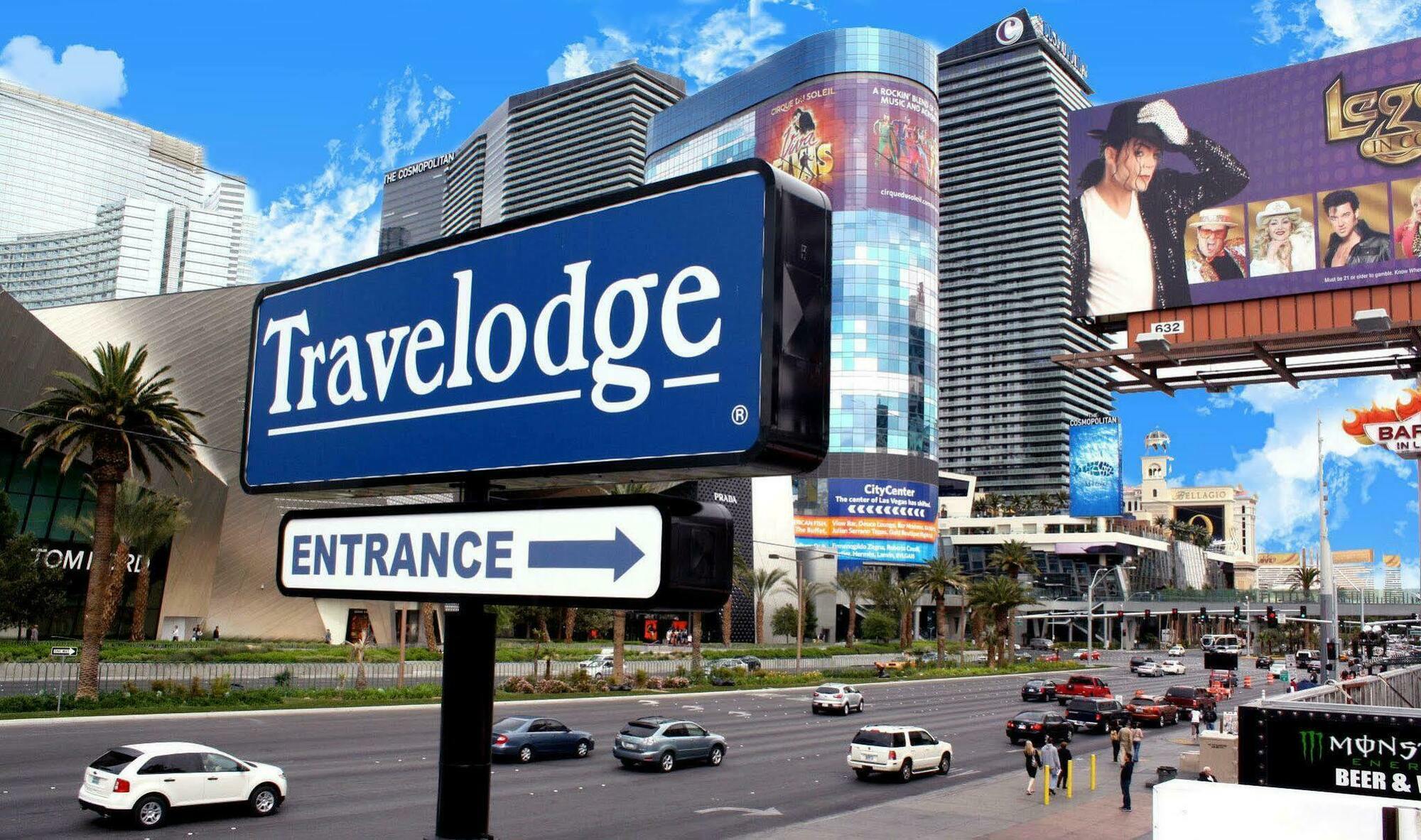 ทราเวลลอดจ์ ลาสเวกัส เซ็นเตอร์ สตริป Motel ภายนอก รูปภาพ